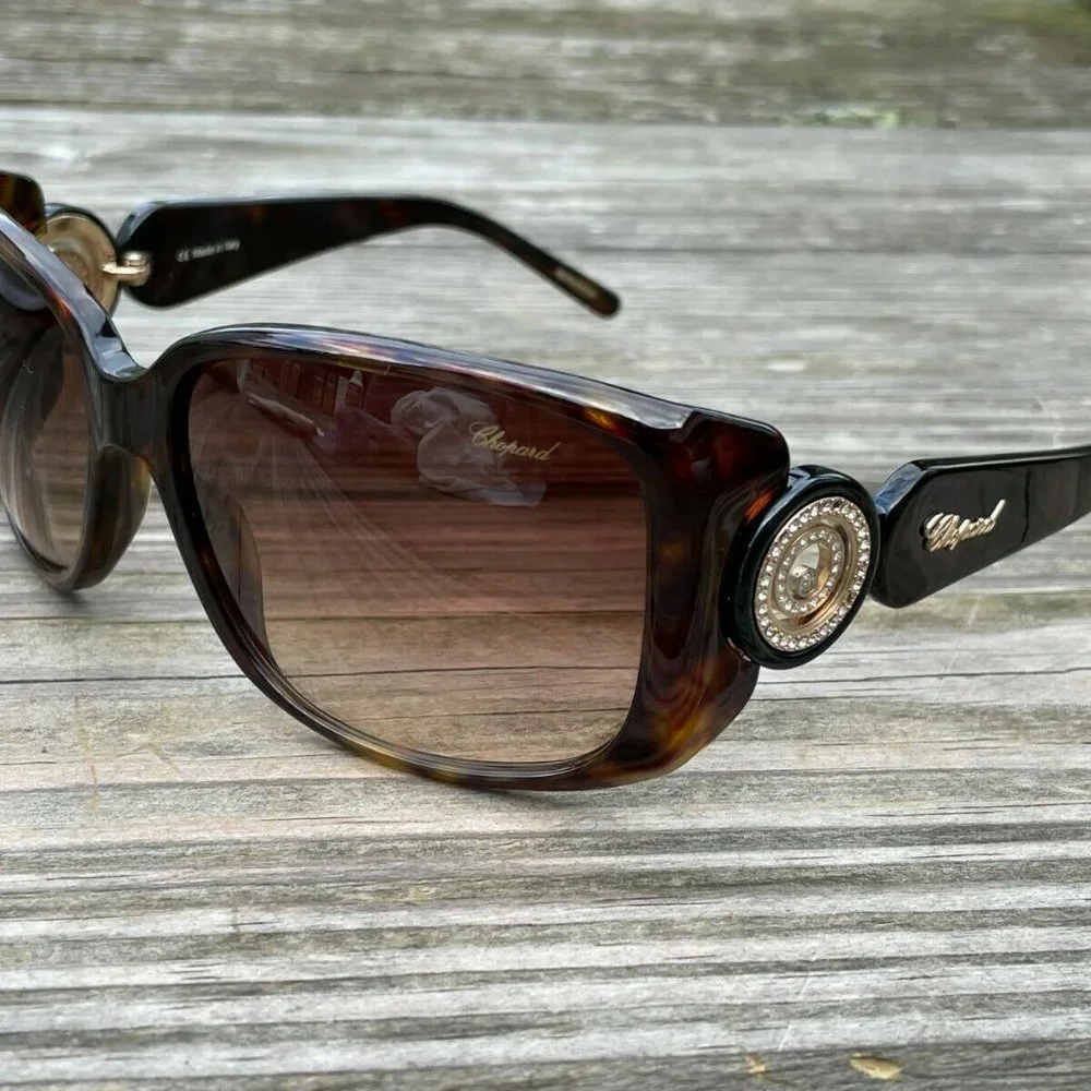 Chopard Women’s Brown Gradient Oversized Sunglasses